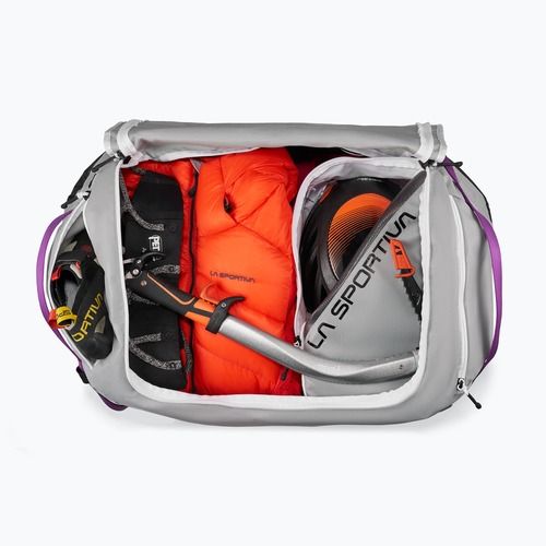 Cestovná taška La Sportiva Nomad Duffel 70 l chalk/black