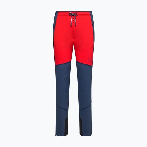 Pánske trekingové nohavice La Sportiva Aequilibrium mountain red/night sky