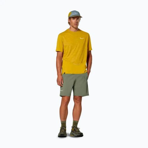 Pánske trekingové šortky Salewa Pedroc DST Light faded green