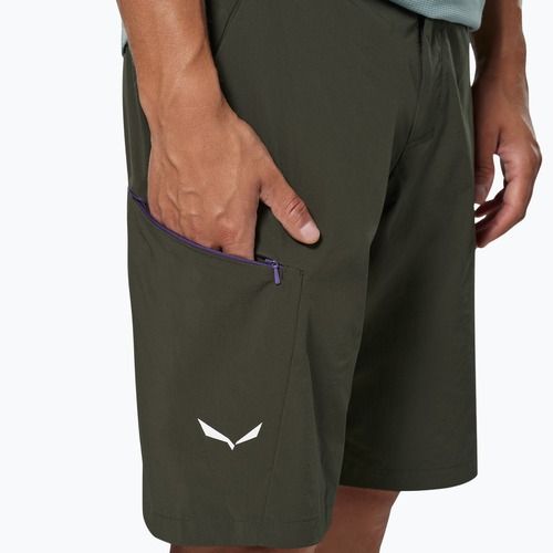 Pánske trekingové šortky Salewa Pedroc 4 DST Cargo dark olive/0910