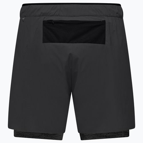 Pánske trekingové šortky Salewa Pedroc DST 2IN1 black out