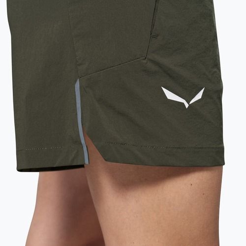 Dámske trekingové šortky Salewa Pedroc DST Light dark olive