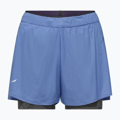 Dámske trekingové šortky Salewa Pedroc DST 2IN1 morning blue int/0870
