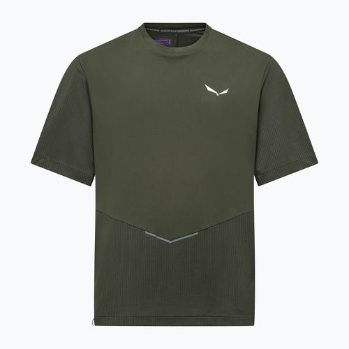 Pánske tričko Salewa Pedroc Dry Hyb dark olive