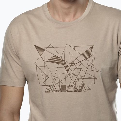 Pánske tričko Salewa Eagle Geometric quicksand