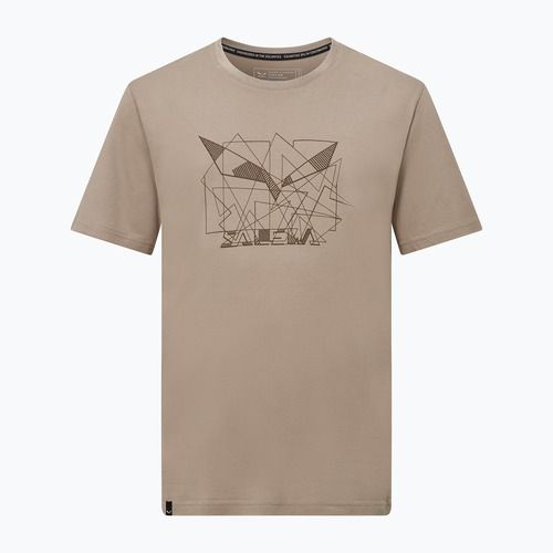 Pánske tričko Salewa Eagle Geometric quicksand