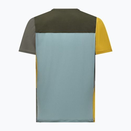 Pánske trekingové tričko Salewa Puez Sporty Dry dark olive/multi