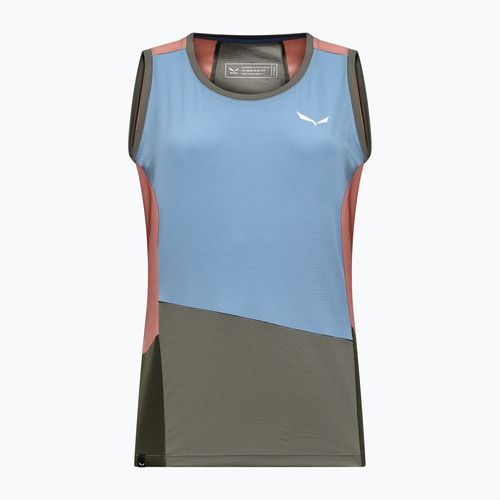 Dámsky trekingový tank top Salewa Puez Sporty Dry morning blue multi
