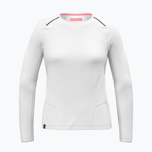 Dámske trekingové tričko longsleeve Salewa Pedroc Dry Tee white