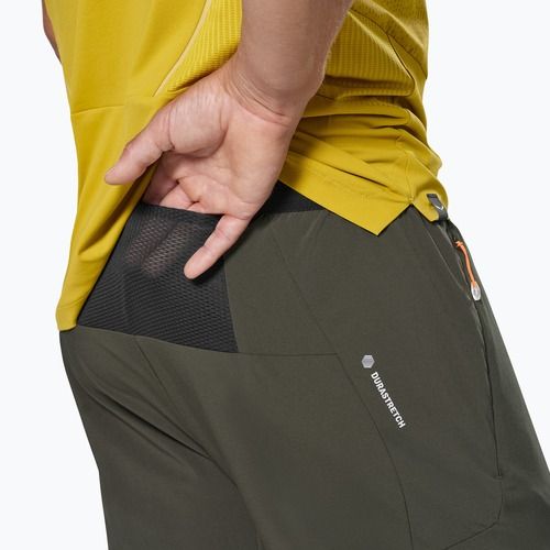 Pánske trekingové nohavice Salewa Pedroc 5 DST dark olive