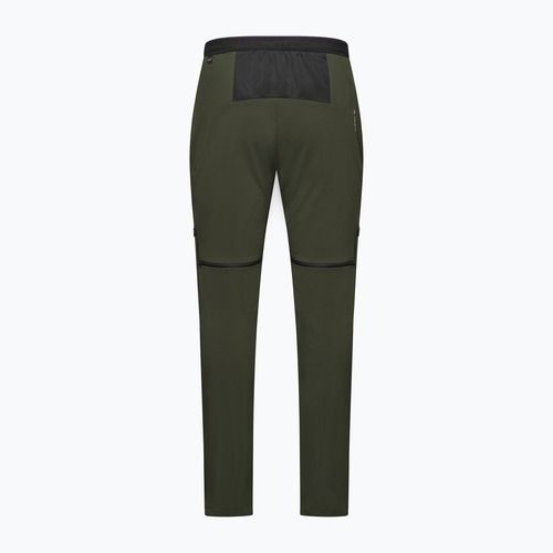 Pánske trekingové nohavice Salewa Pedroc 3 DST 2IN1 dark olive