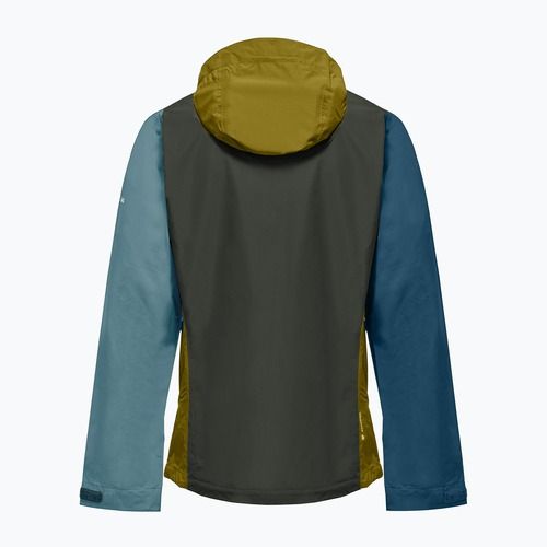Pánska nepremokavá bunda Salewa Puez Aqua 4 PTX 2.5L olive oil/multi