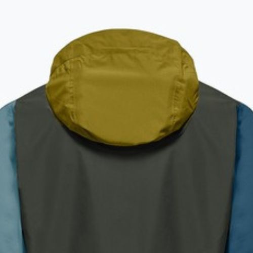 Pánska nepremokavá bunda Salewa Puez Aqua 4 PTX 2.5L olive oil/multi