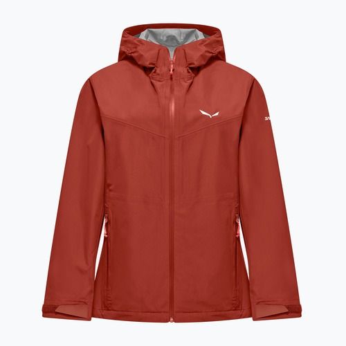 Dámska nepremokavá bunda Salewa Puez Aqua 4 PTX 2.5L etruscan red