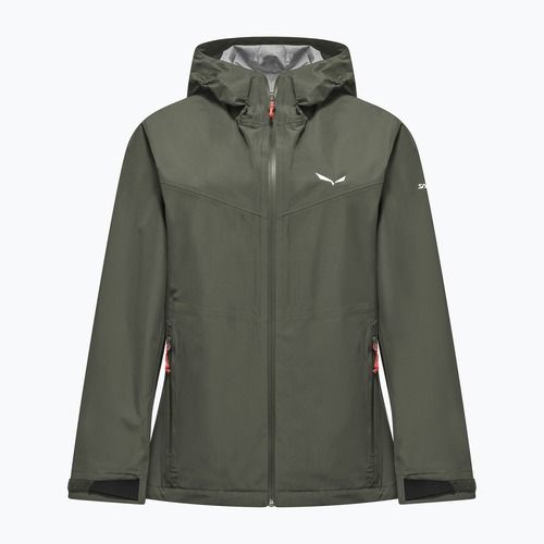 Dámska nepremokavá bunda Salewa Puez Aqua 4 PTX 2.5L faded green