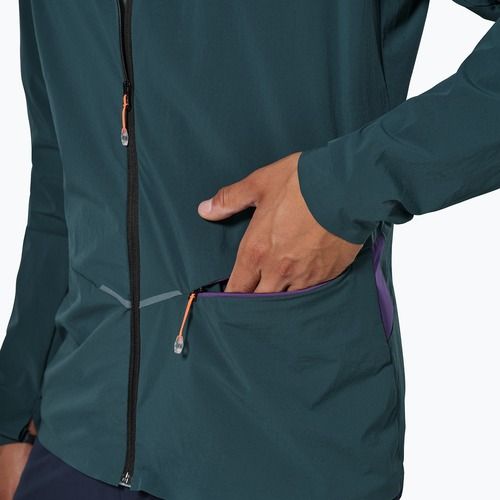Pánska softshellová bunda Salewa Pedroc DST Light pond blue