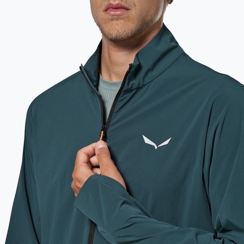 Pánska softshellová bunda Salewa Pedroc DST Light pond blue