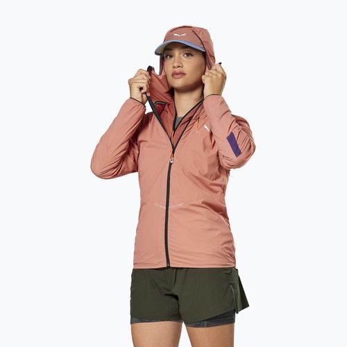 Dámska vetrovka Salewa Pedroc Wind HD Light desert pink