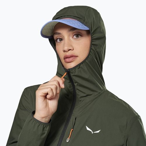 Dámska vetrovka Salewa Pedroc Wind HD Light dark olive