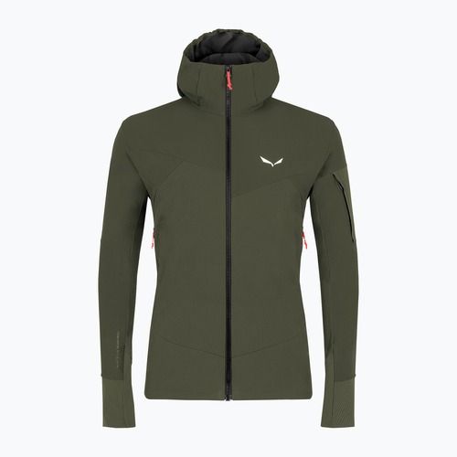 Pánska softshellová bunda Salewa Agner DST dark olive/0910