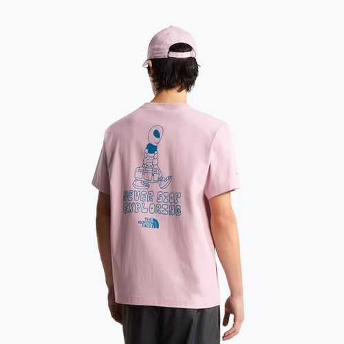 Pánske tričko The North Face Alien Relaxed metal pink