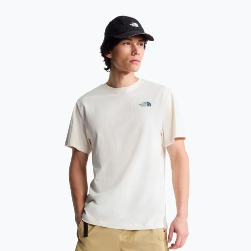 Pánske tričko The North Face Retro Earth Relaxed white dune