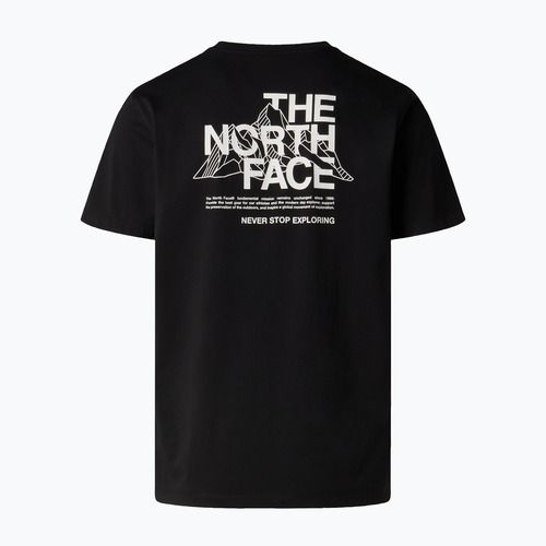 Pánske tričko The North Face Mountain Sketch Regular tnf black