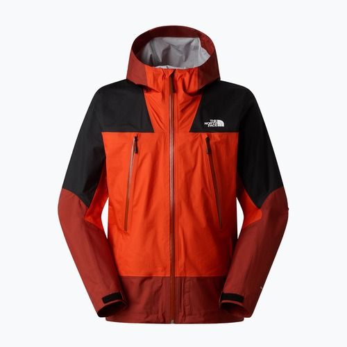 Pánska nepremokavá bunda The North Face Signal 2.5L Dryvent lava red/iron clay/tnf