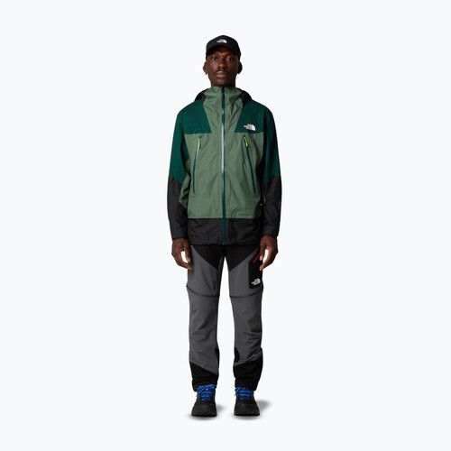 Pánske trekingové nohavice The North Face Stolemberg Convertible Slim Tapered anthracite grey/tnf black