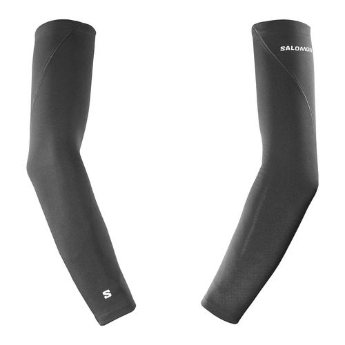Kompresné rukávy Salomon S/Lab Ultra deep black
