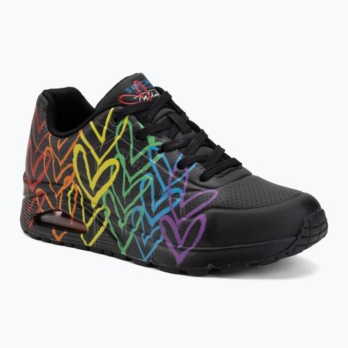 Dámske topánky SKECHERS Uno Full Of Love black