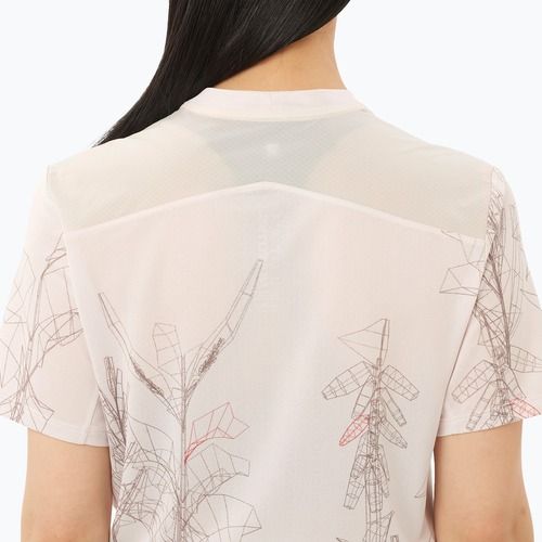 Dámske bežecké tričko Salomon S/Lab Ultra Tee Aop lilac ash