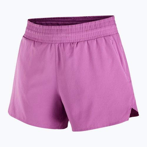 Dámske bežecké šortky Salomon Shakeout Core 2IN1 4 "iris orchid"