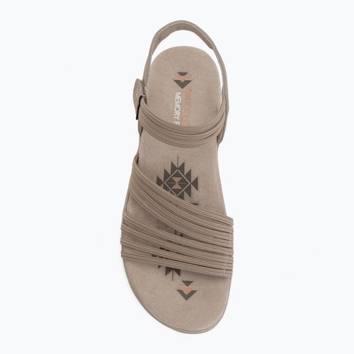 Dámske sandále SKECHERS Reggae Slim Coffee Run gray