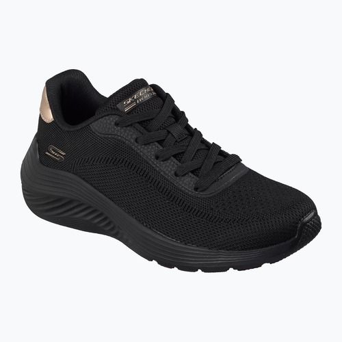 Dámske topánky SKECHERS Bobs Squad Waves Current Look black