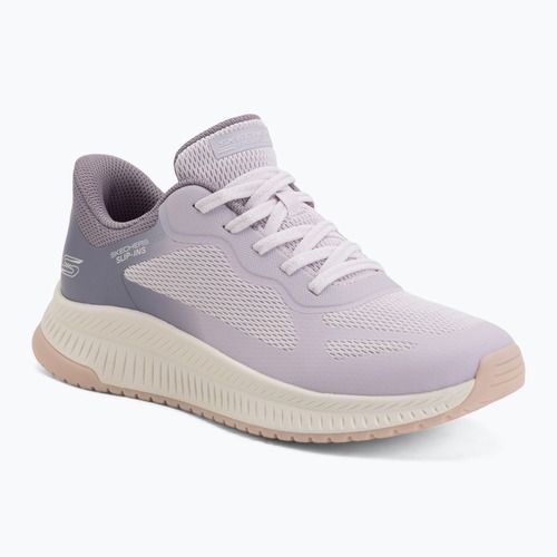 Dámske topánky SKECHERS Bobs Squad 4 Staple Look purple