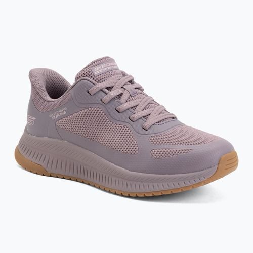Dámske topánky SKECHERS Bobs Squad 4 Staple Look purple