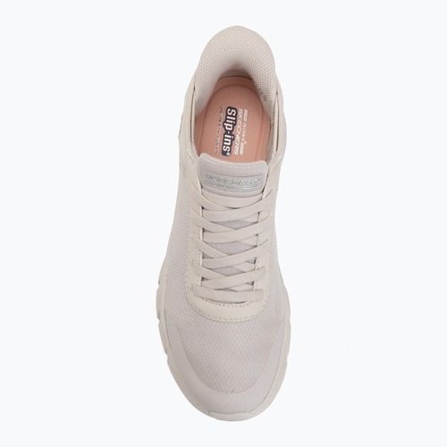 Dámske topánky SKECHERS Bobs B Flex Hi Linear Force white