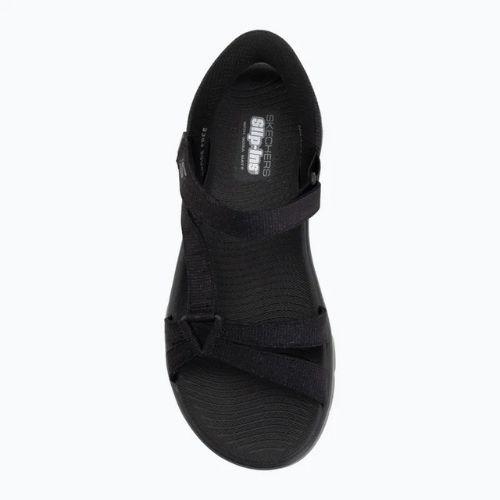 Dámske sandále SKECHERS Go Walk Flex Illuminate black