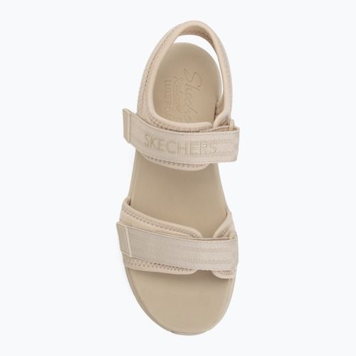 Dámske sandále SKECHERS D'Lux Walker Adored Days beige