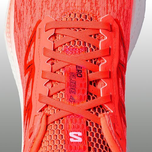 Pánske bežecké topánky Salomon Aero Glide 4 neon flame/white/persia