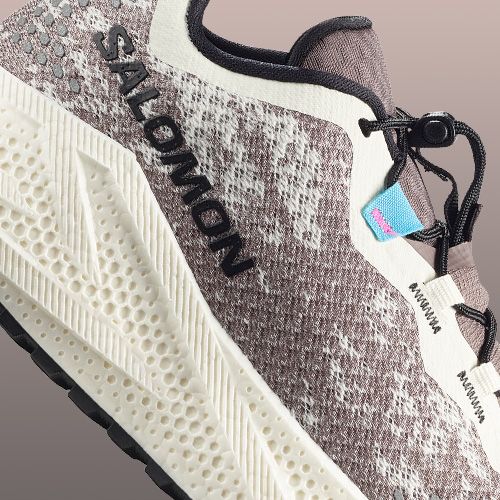 Pánske bežecké topánky Salomon Aero Glide 4 GRVL vanilla ice/black/iron