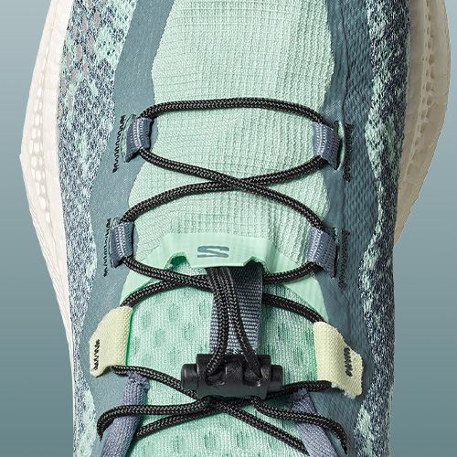 Pánske bežecké topánky Salomon Aero Glide 4 GRVL stormy weather/lichen/vanilla ice