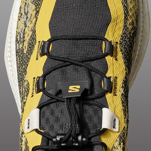 Pánske bežecké topánky Salomon Aero Glide 4 GRVL beach ball/asphalt/vanilla ice