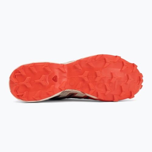 Pánske bežecké topánky Salomon Speedcross 6 black/fiery red/almond milk