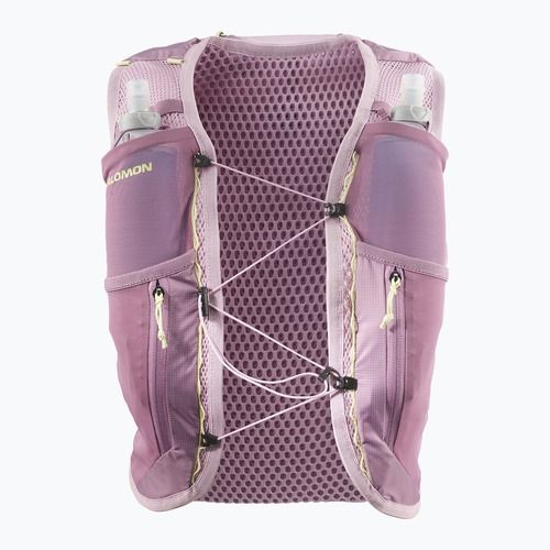 Dámska bežecká vesta Salomon Active Skin 12 Set dawn pink/dusky
