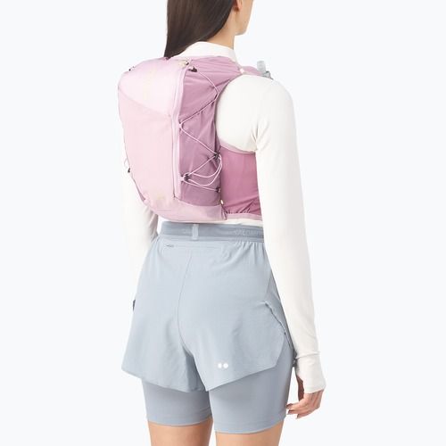 Dámska bežecká vesta Salomon Active Skin 12 Set dawn pink/dusky