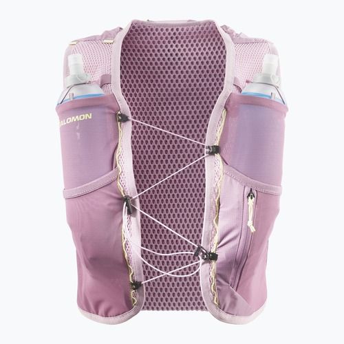 Dámska bežecká vesta Salomon Active Skin 4 Set dusky orchid/daw