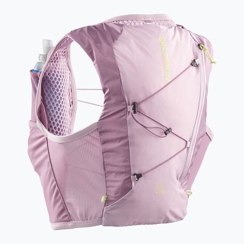 Dámska bežecká vesta Salomon Active Skin 4 Set dusky orchid/daw