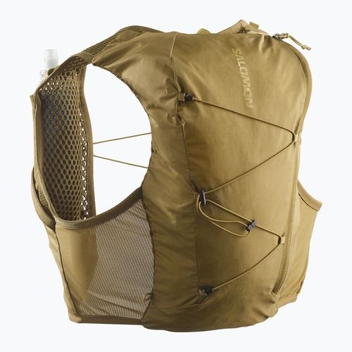 Bežecká vesta Salomon Active Skin 8 Set brilliant olive/willow